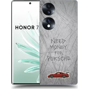 Pouzdro na mobilní telefon Picasee silikonový průhledný obal pro Honor 70 - Garage Scratch