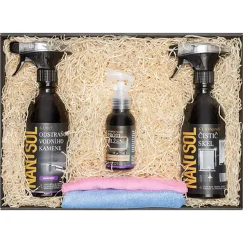 Dárkový potravinový koš NANOSOL dárkový balíček KOUPELNA 5v1