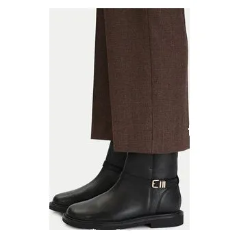 Dámské kozačky Polokozačky Lasocki CEO-WI23-ROUND-02 Černá 38