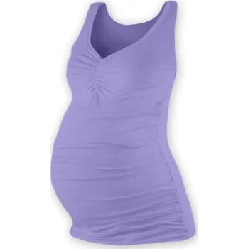 Těhotenské šaty JOŽÁNEK Těhotenský topík JOLANA - šeříková Velikost oblečení: S/M