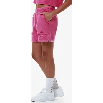 Dámské kraťasy Kappa AUTHENTIC PREMIUM LASS šortky růžová S