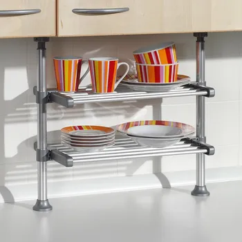 Kuchyňská skříňka RUCO Teleskopická polička do kuchyně na talíře 657008