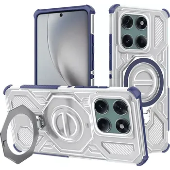 Pouzdro na mobilní telefon Kryt Motorola EDGE 60 / 60 Fusion, Carbon Shield PRO, blue