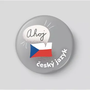 Magnetická kreslící tabulka Český jazyk - plánovací magnetka