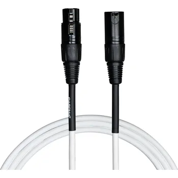 Příslušenství ke zvukové technice Cascha Standard Line Microphone Cable White 3 m Mikrofonní kabel