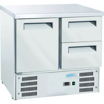 Chladicí stůl s 1 dveřmi a 2 zásuvkami