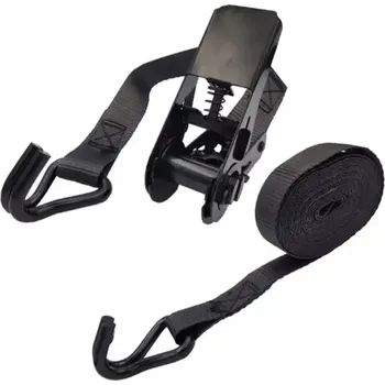 Upínací popruh Kurta s ráčnou dvoudílná, Černá, nosnost 800 kg6 m 25 mm 2025