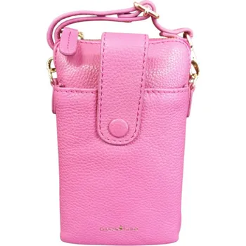 Gianni Conti dámské kožené pouzdro na mobil růžové 62-25