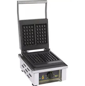 Vaflovač Elektrický vaflovač, 2 vafle, 1.6 kW, 10x18x2.6 cm