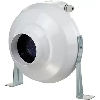Domácí ventilátor 8122 Radiální plastový ventilátor 125mm DALAP TURBINE P 125