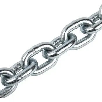 Řetěz na kolo Pozinkovaný řetěz – ocelový řetěz pro domácí a hobby použití3 mm 125 Pozinkovaná