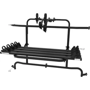 Nosič kol Zadní nosič EuroCarry Renault Master >2010, eloxovaný, 4 kola