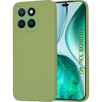 Pouzdro na mobilní telefon Kryt Honor X8c Techsuit SoftFlex - matcha