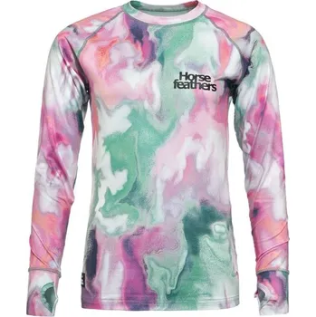 Dámské termoprádlo Dámské termo triko Horsefeathers Mirra Top rainbow M