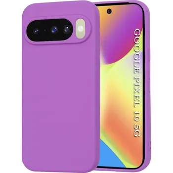 Pouzdro na mobilní telefon Kryt Google Pixel 10 / 10 Pro, Techsuit SoftFlex - purple