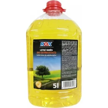 Náplň do chladiče a ostřikovače Letní směs do ostřikovačů ROX- 5 litrů