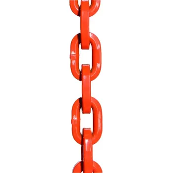 Řetěz Lesnická hranatá řetěz Tr.88 x 28 mm 4500 kg Červená