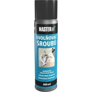 Průmyslové lepidlo MasterSil, Uvolňovač šroubů, spray, 400ml,400 ml