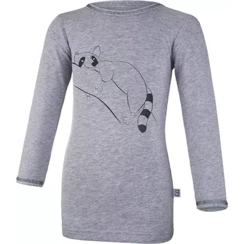 LITTLE ANGEL tričko smyk obrázek DR Outlast® šedý melír vel. 104 cm