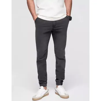 Pánské kalhoty OMBRE OM-PADJ-0267 GREY M