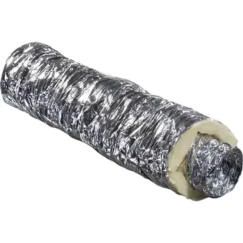 Ventilace 8519 Ohebné hliníkové potrubí s minerální izolací, 160 mm / 10 m DALAP ALITSONO 160/10