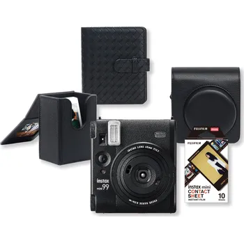 Analogový fotoaparát Fujifilm Instax Mini 99 Start Set Black