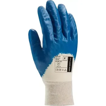 Pracovní rukavice Pracovní rukavice HOUSTON máčené v nitrilu8/M