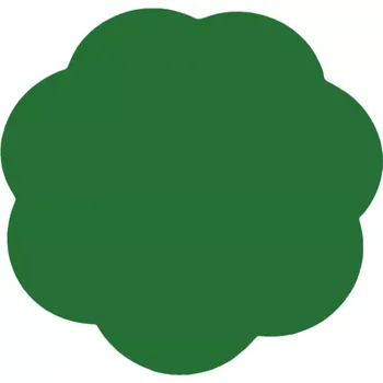 prostírání Addison Ross Lakované prostírání Chiffon Lacquer, Ø 33 cm, 4 ks, zelená PM1011