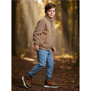 Chlapecké oblečení Sinsay - Kalhoty joggers - modrá - 366FC-58X - 366FC-58X-98