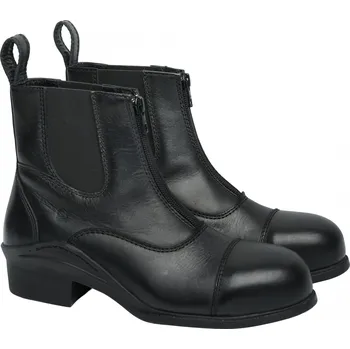 Jezdecká obuv Equipage Pérka kožená Genoa Equipage, dámská, černá 43