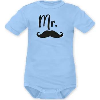 Kojenecký body DEJNA Body krátký rukáv Mr. - modré. vel. 62 Velikost: 86 (12-18m)