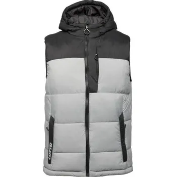 Pánská bunda Pánská prošívaná vesta Lotto ADONY S Šedá, Černá, Bílá