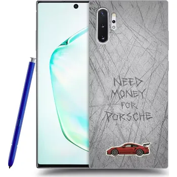 Pouzdro na mobilní telefon Picasee silikonový průhledný obal pro Samsung Galaxy Note 10+ N975F - Garage Scratch