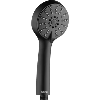 Sprchová hlavice Kuchinox Ruční sprcha Cento se 3 funkcemi - NKC_7SAD, černá mat