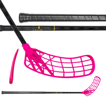 Florbalová hůl SALMING Q-Series Carbon Pro Icon Trident F29 100(111 R) - 100 (111) cm/Pravá ruka dole