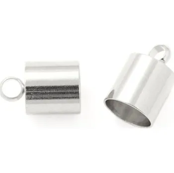 Materiál na výrobu šperku EU Koncovka kaplík 12/8mm chirurgická ocel