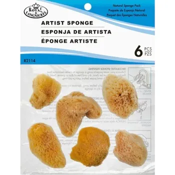 Umění Přírodní mořské houby Small Royal a Langnickel 6 ks