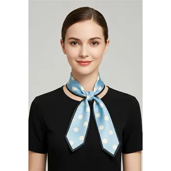 Šátek Aradesa Hedvábný šátek Noir-03