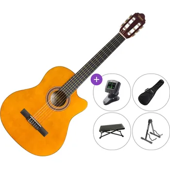 Klasická kytara Valencia VC104CSET 4/4 Natural Klasická kytara