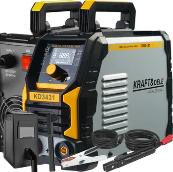 Svářečka Kraft-Dele INVERTOROVÁ SVÁŘECÍ STROJ MMA TigLift Pulse 340A KD3431