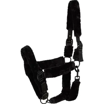 Horseguard Ohlávka s umělým beránkem Clint HorseGuard, černá PONY