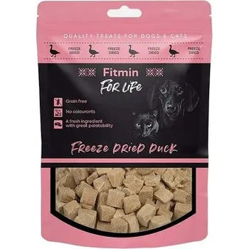 Pamlsek pro psa Fitmin For Life Mrazem sušená kachní pochoutka pro psy a kočky 30 g