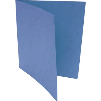 Odkládací mapa bez klopy A4 prešpán 250, tmavě modrá