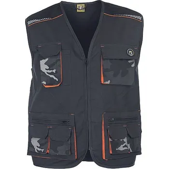 pracovní vesta EMERTON STR vesta šedá kamufláž 52