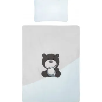 Příslušenství pro dětskou postel a kolébku Belisima 3-dílná sada do postýlky - Lilo & Lu 135x100cm, tyrkys