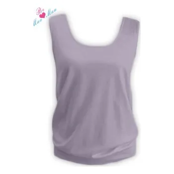 Be MaaMaa Top LADA - šedý Velikost oblečení: S/M