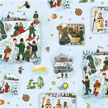 Balící papír Balicí papír Josef Lada s lidovými tradicemi