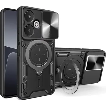 Pouzdro na mobilní telefon Kryt Xiaomi Redmi 13C 5G / Poco M6 Techsuit CamGuard Pro - černý