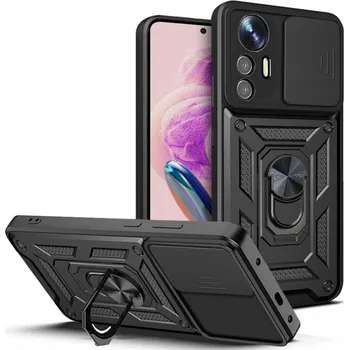 Pouzdro na mobilní telefon Kryt Xiaomi Redmi Note 12S Techsuit CamShield Pro černý