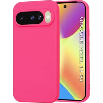 Pouzdro na mobilní telefon Kryt Google Pixel 10 / 10 Pro, Techsuit SoftFlex - hot pink